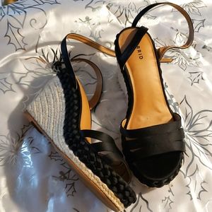 Wedge platform sandles